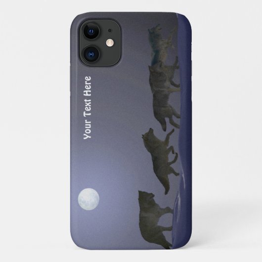 Wolf Pack Case-Mate iPhone Hülle (Rückseite)