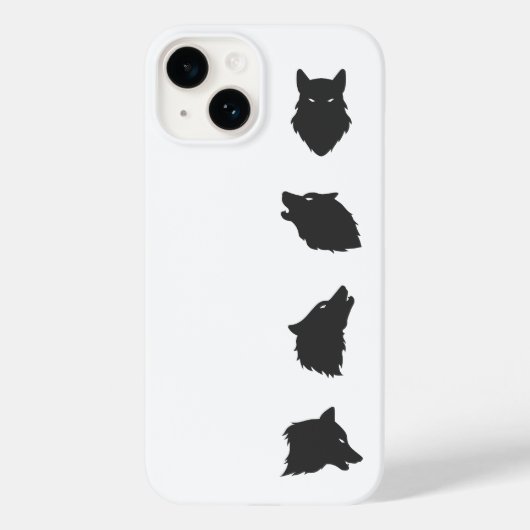 Wolf Pack Case-Mate iPhone Hülle (Rückseite)