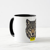 Wolf. Pack Daddy Tasse (Vorderseite Links)