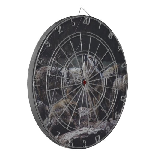 Wolf Pack Dartscheibe (Vorderseite Links)