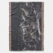 Wolf Pack Decke (Vorderseite Vertikal)