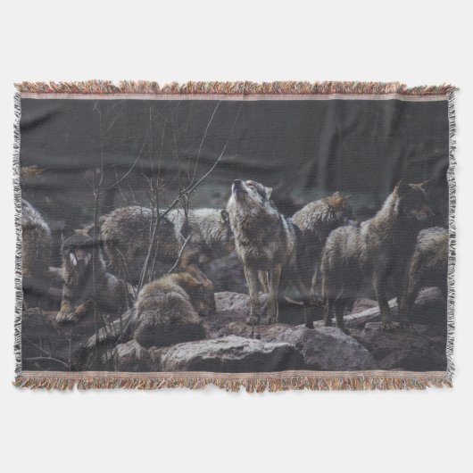 Wolf Pack Decke (Vorderseite)