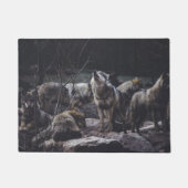 Wolf Pack Doormat Fußmatte (Vorderseite)