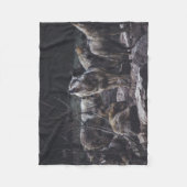 Wolf Pack Fleecedecke (Vorderseite)