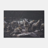 Wolf Pack Fußmatte (Vorderseite)