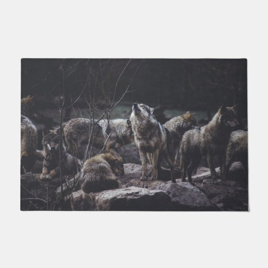 Wolf Pack Fußmatte (Vorderseite)