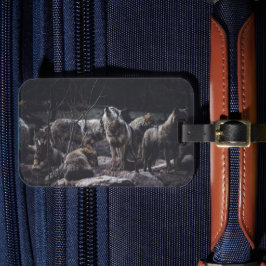 Wolf Pack Gepäcktag Gepäckanhänger