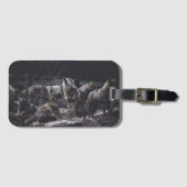 Wolf Pack Gepäcktag Gepäckanhänger (Vorderseite (Horizontal))