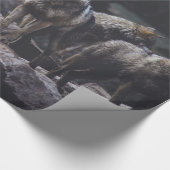 Wolf Pack Geschenkpapier (Ecke)