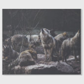 Wolf Pack Geschenkpapier (Flach)