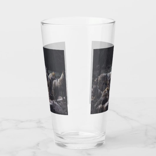 Wolf Pack Glas (Rechts)