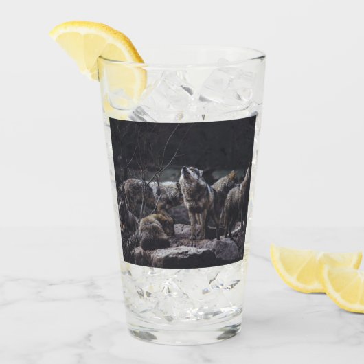 Wolf Pack Glas (Vorderseite Ice)