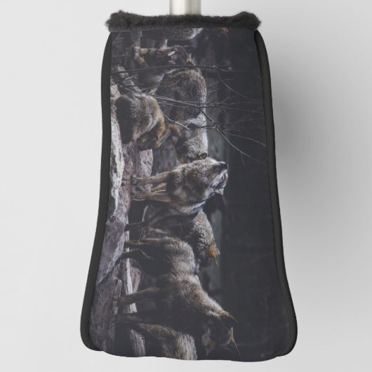 Wolf Pack Golf Headcover (Rotieren 90)