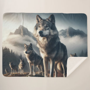 Wolf Pack in den Bergen Sherpadecke