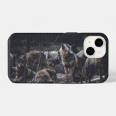 Wolf-Pack-iPhone-14-Hülle iPhone Hülle (Rückseite (Horizontal))