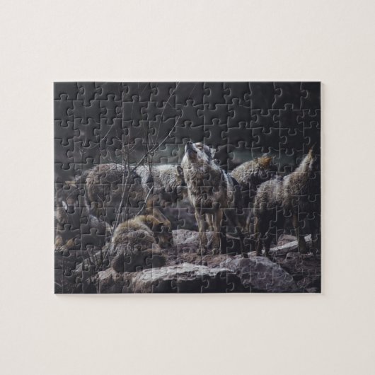 Wolf Pack Jigsaw Puzzle (Horizontal)