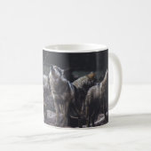 Wolf Pack Kaffeetasse (VorderseiteRechts)