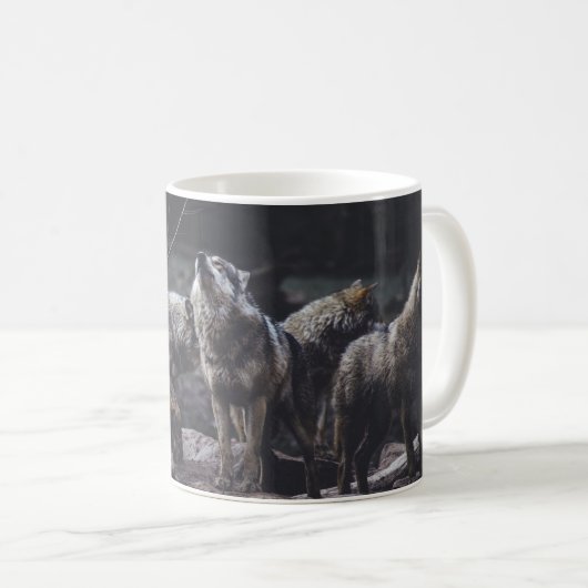 Wolf Pack Kaffeetasse (VorderseiteRechts)