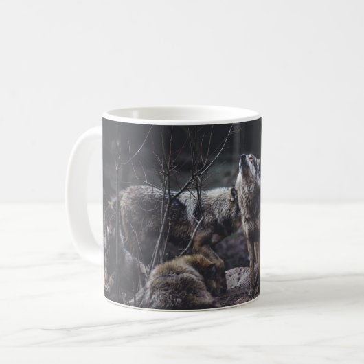 Wolf Pack Kaffeetasse (Vorderseite Links)