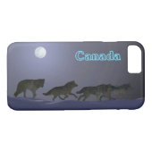 Wolf Pack - Kanada Case-Mate iPhone Hülle (Rückseite (Horizontal))