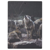 Wolf Pack Klemmbrett (Rückseite)