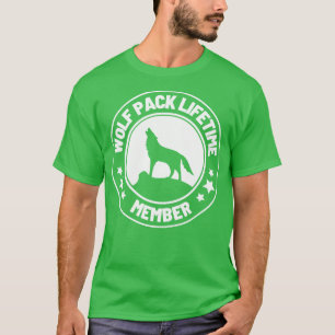 Wolf Pack Lifetime-Mitgliedschaft 40 T-Shirt