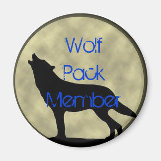 Wolf Pack-Member-Magnet Magnet