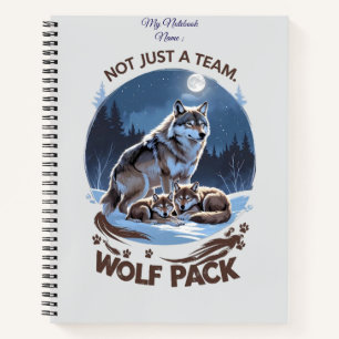 Wolf Pack - Nicht nur ein Team, eine Familie unter Notizblock