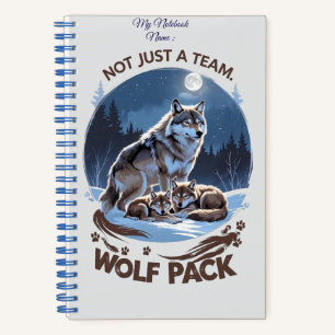 Wolf Pack - Nicht nur ein Team, eine Familie unter Notizblock