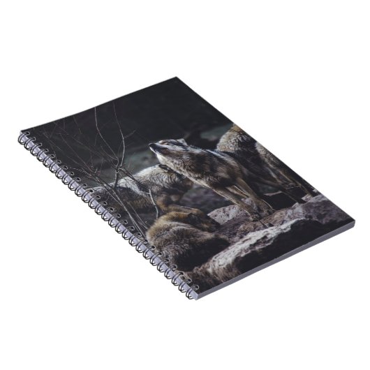 Wolf Pack-Notebook Notizblock (Rechte Seite)