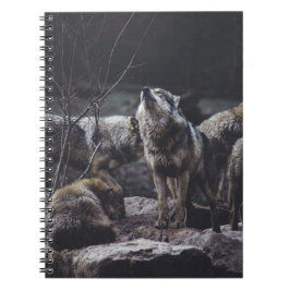 Wolf Pack-Notebook Notizblock