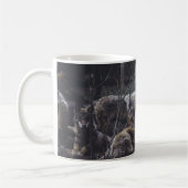WOLF PACK ON ROCK FORMATION KAFFEETASSE (Links)