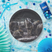 Wolf Pack Pappteller (Party)