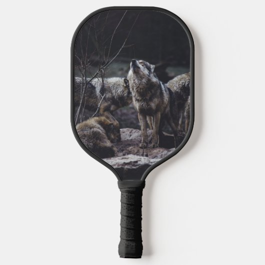 Wolf Pack Pickleball Schläger (Rückseite)
