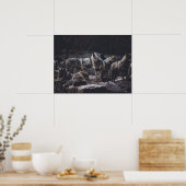 Wolf Pack Poster (Küche)