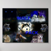 Wolf Pack-Poster Poster (Vorne)