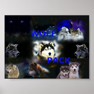 Wolf Pack-Poster Poster