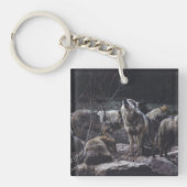 Wolf Pack Schlüsselanhänger (Vorderseite)