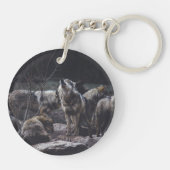 Wolf Pack Schlüsselanhänger (Rückseite)