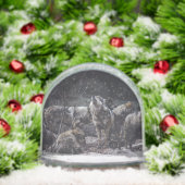 Wolf Pack Schneekugeln (Weihnachten)