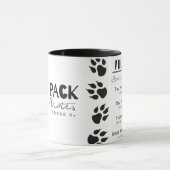WOLF PACK: Soul Mates Zweifarbig Tasse (Zentrum)