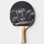 Wolf Pack Tischtennis Schläger (Rückseite)