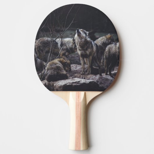 Wolf Pack Tischtennis Schläger (Vorderseite)