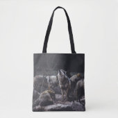 Wolf Pack Tote Bag Tasche (Vorderseite)