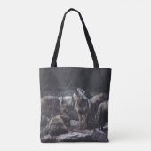 Wolf Pack Tote Bag Tasche (Rückseite)