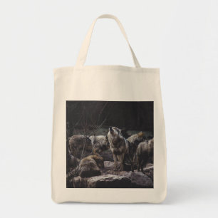 Wolf Pack Tote Bag Tragetasche