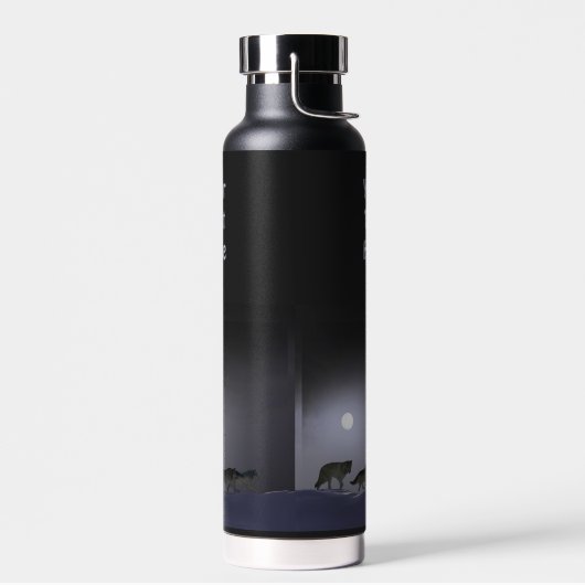 Wolf Pack Trinkflasche (Links)