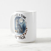 Wolf Pack - Vereint durch Natur Kaffeetasse (Vorderseite Links)