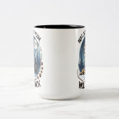 Wolf Pack - Vereint durch Natur Zweifarbige Tasse (Mittel)