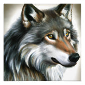 Wolf Painting Fotodruck (Vorne)